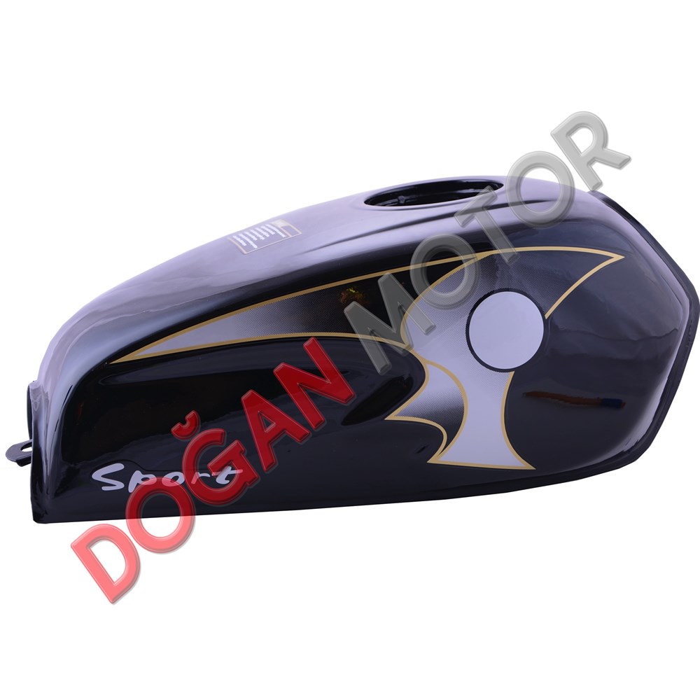 BENZİN DEPOSU SİYAH CG 100  SPORT