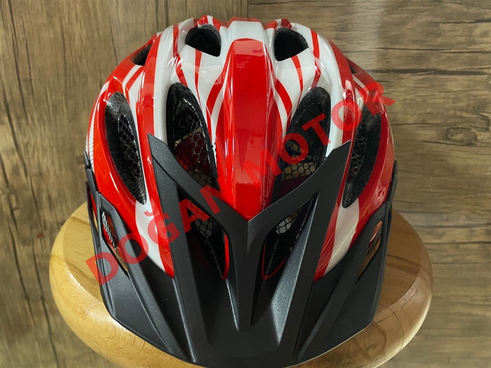 BİSİKLET KASK KIRMIZI 