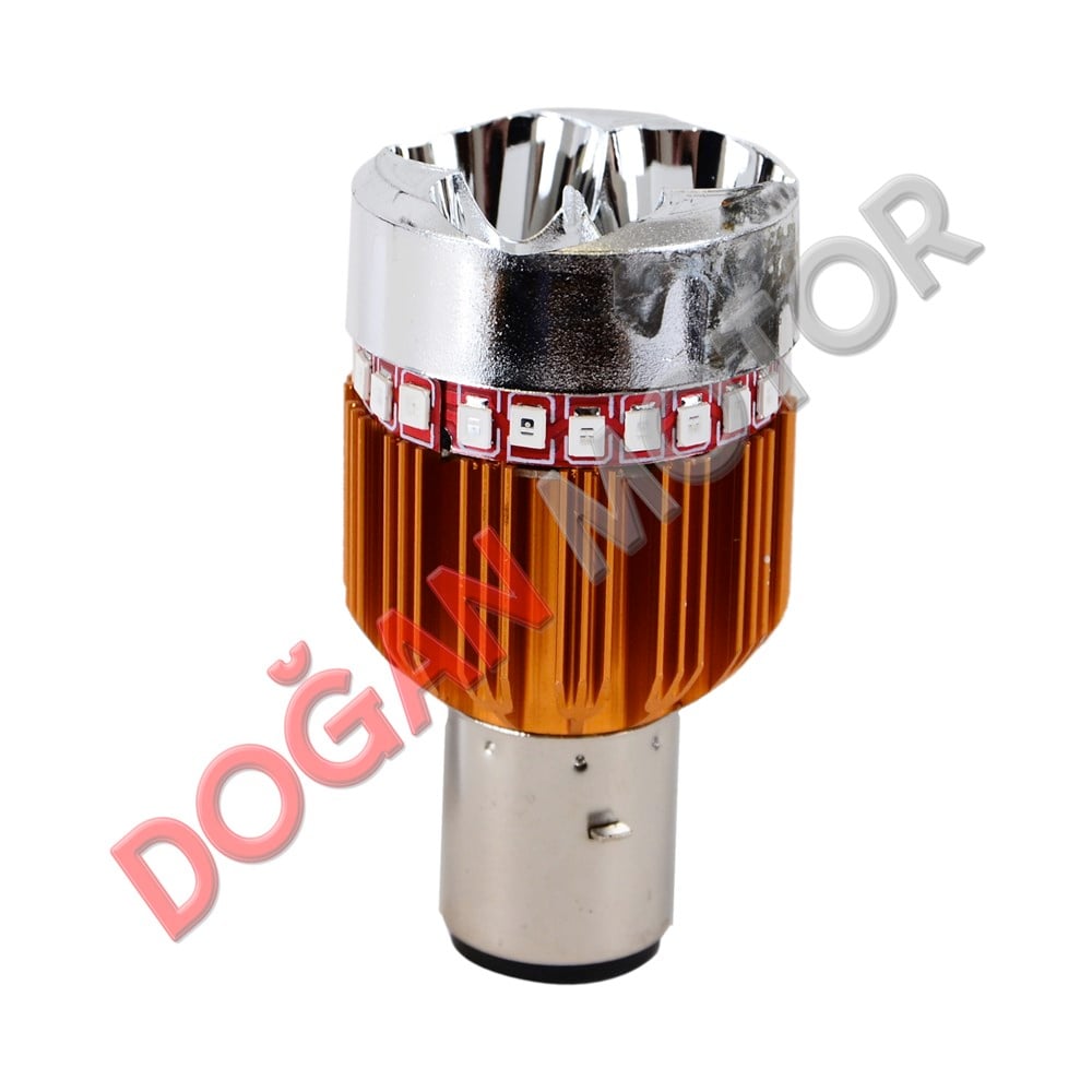 BOSCH TİPİ AMPUL - 3 LED'Lİ ETRAFI ANGEL'LI