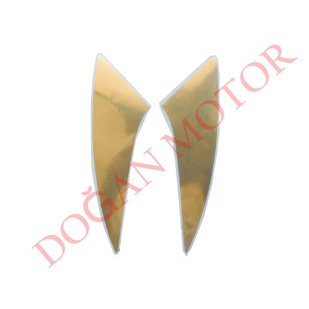 ÇAMURLUK YAN STİCKER GOLD