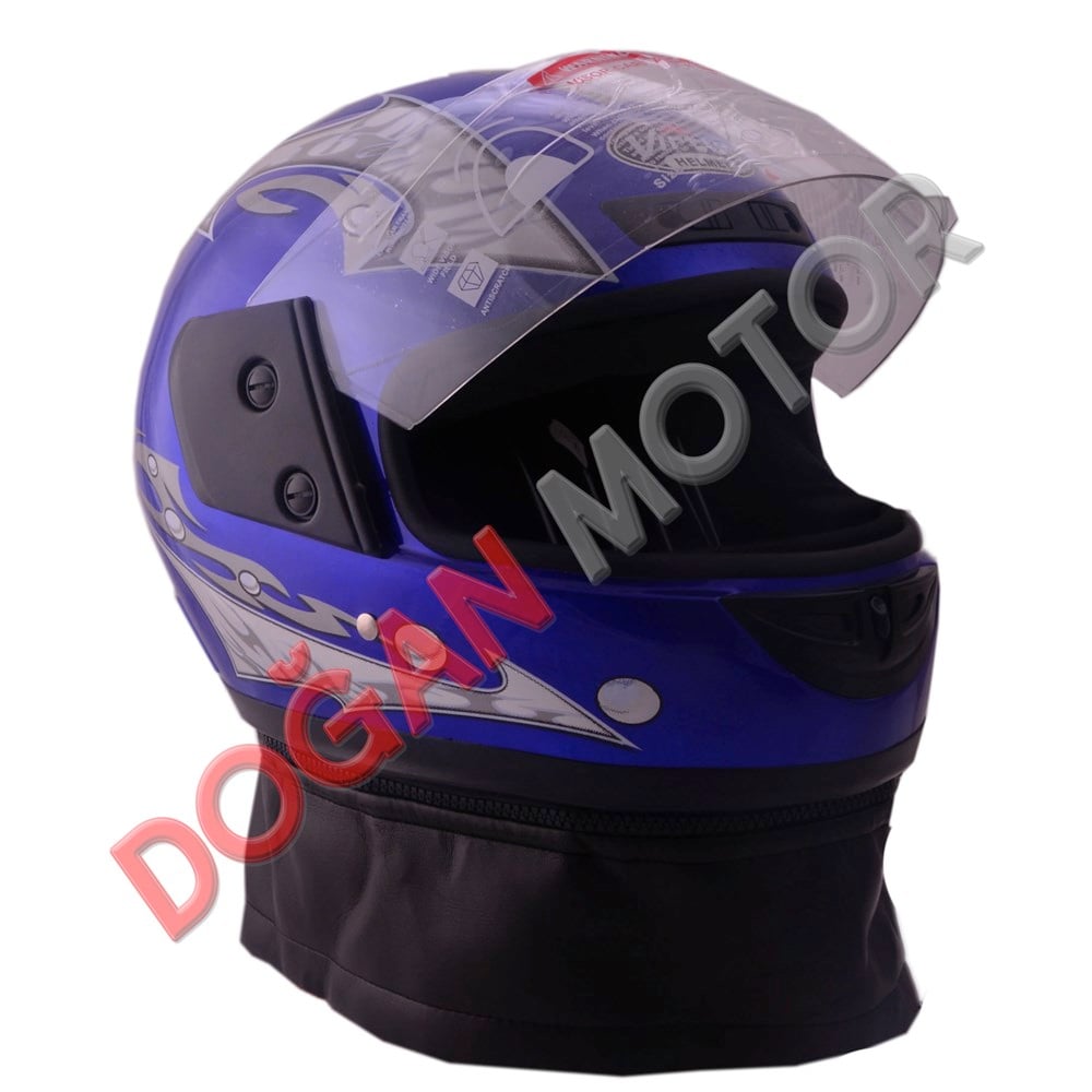 ÇENELİ - BOYUNLUKLU KASK  M