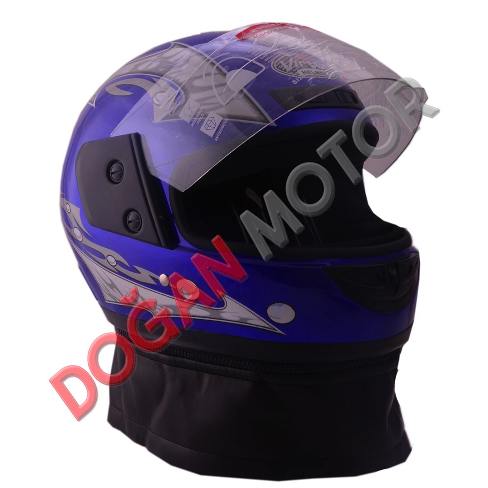 ÇENELİ - BOYUNLUKLU KASK  M