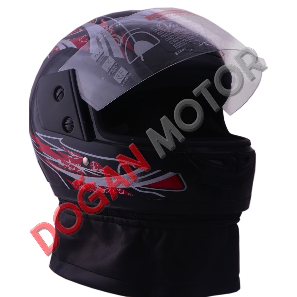 ÇENELİ - BOYUNLUKLU KASK  L