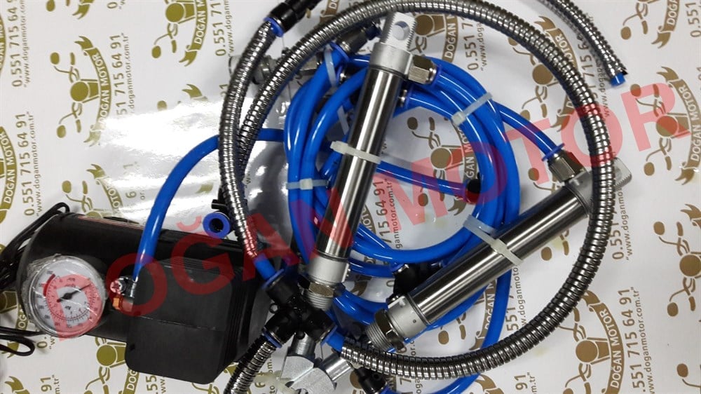 CG-CUP-DRİFT VE DİĞER MODELLER İÇİN ARKA  AİR SİSTEMİ (HAZIR SET) (İŞLENMİŞ TAPALAR )KALEM AMASÖR NİKEL KILIF HEDİYELİ