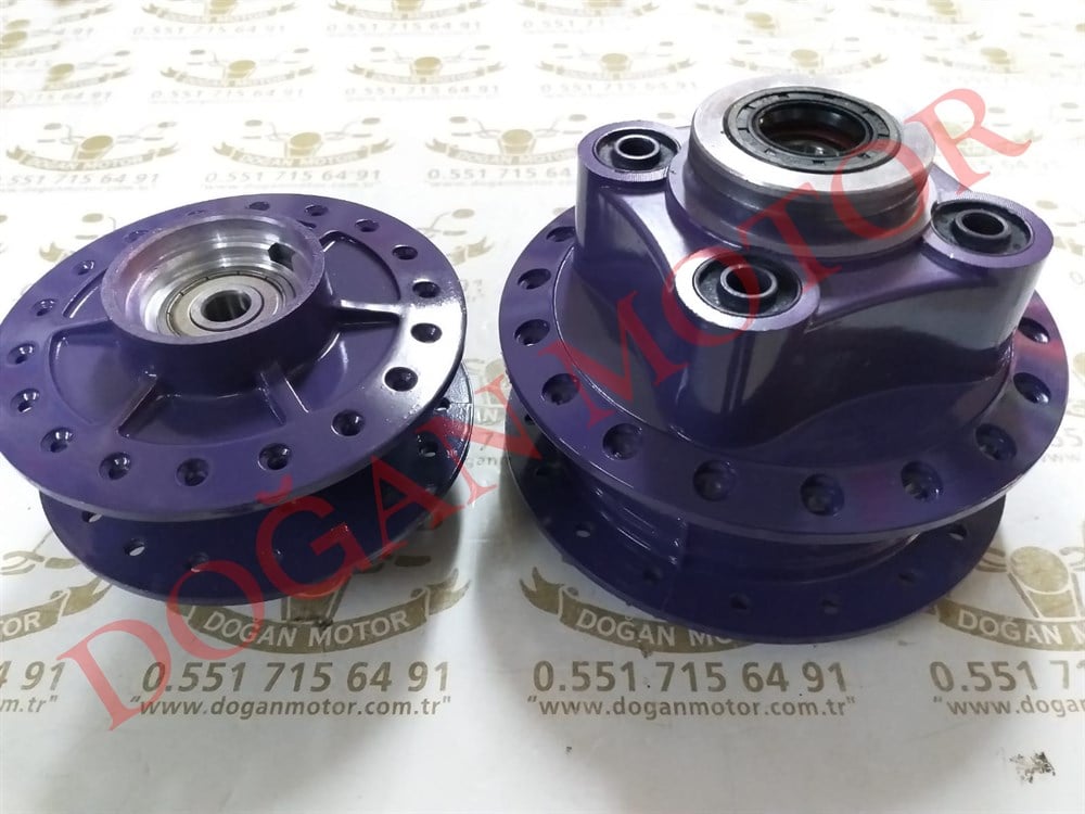 CG MOR ÖN  DİSKLİ GÖBEK + ARKA GÖBEK SET