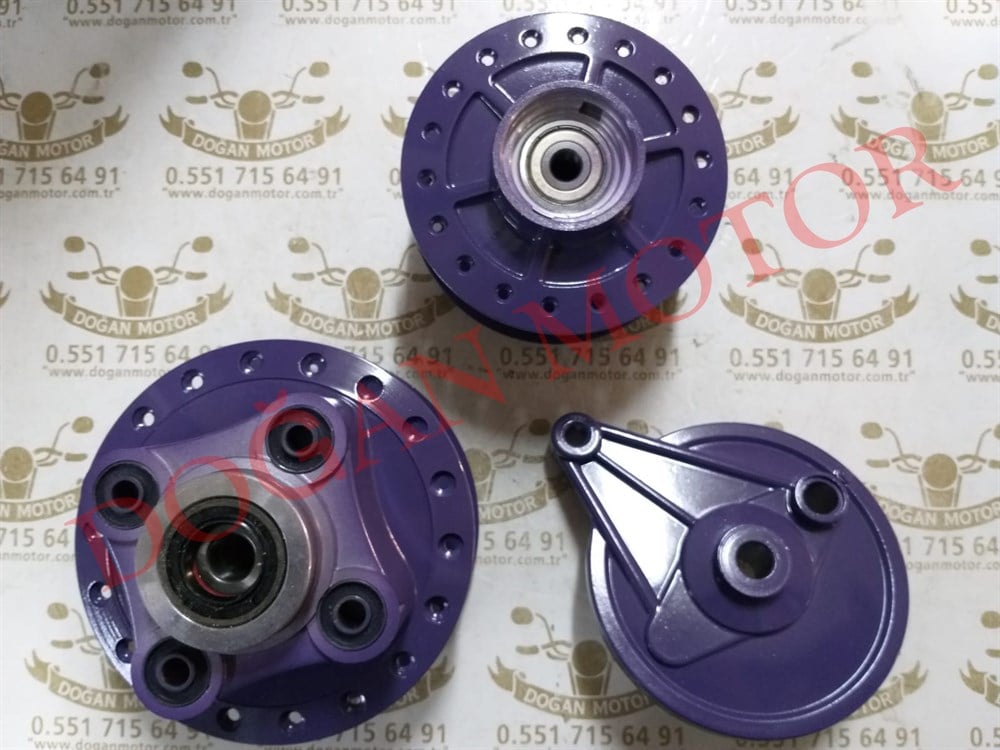 CG MOR ÖN DİSKLİ GÖBEK + ARKA GÖBEK + ARKA KAMPANA SET
