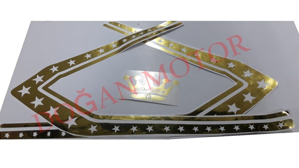 DEPO ŞERİTİ YILDIZLI GOLD