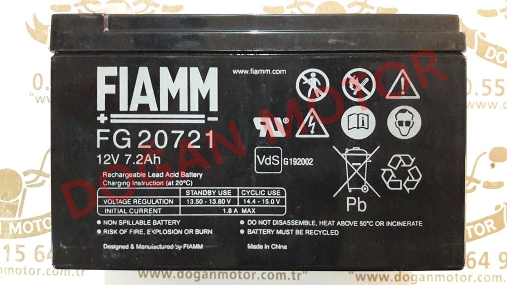 FIAM 12-7,2 AKÜ GEL
