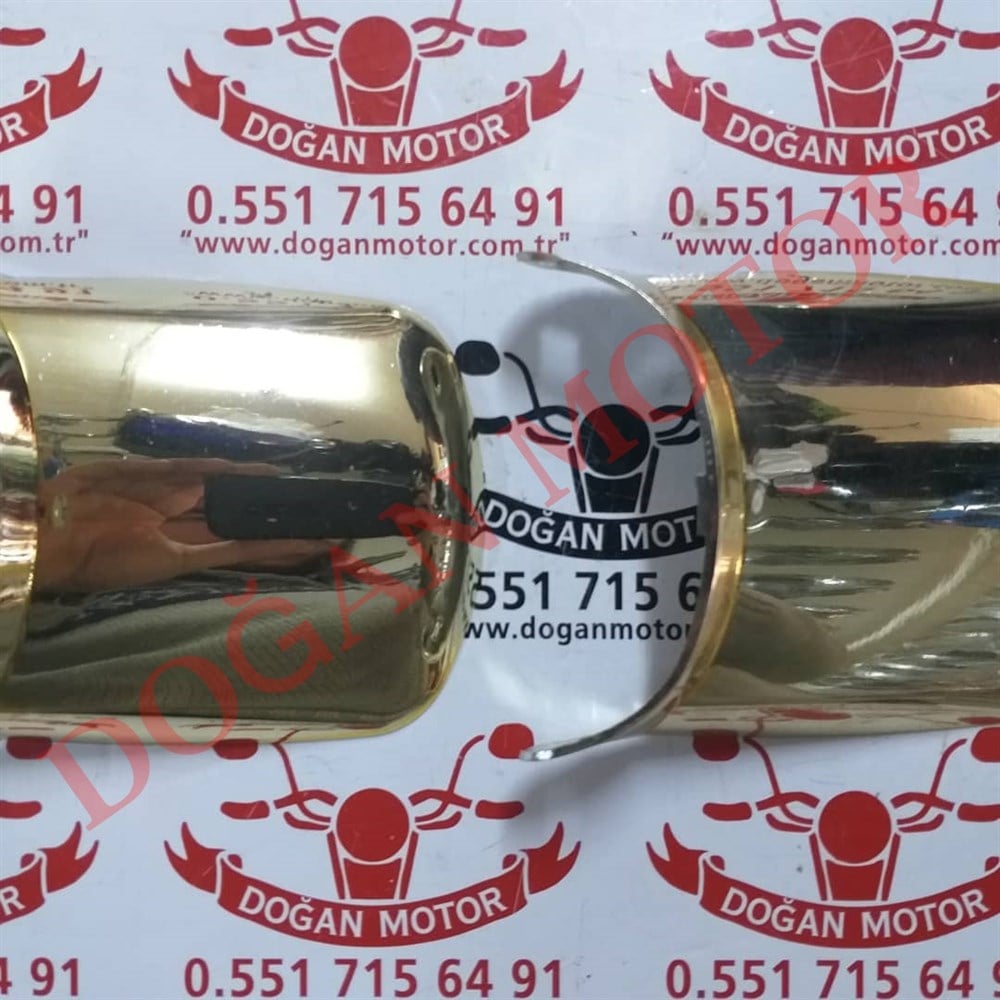 GOLD ÖN + ARKA  TOZLUK  SET