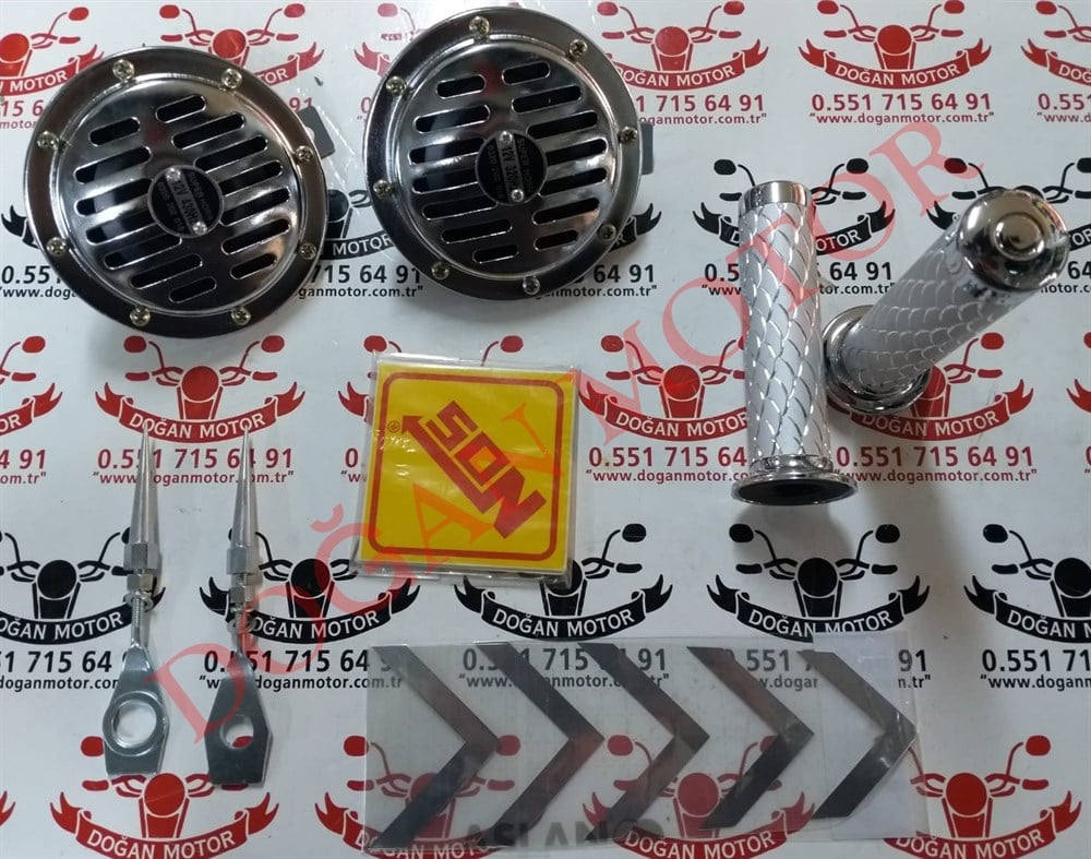 HELLA + ELCİK + ZİNCİR GERGİSİ + ÇEMURLUK OKU + NOS STİCKERİ