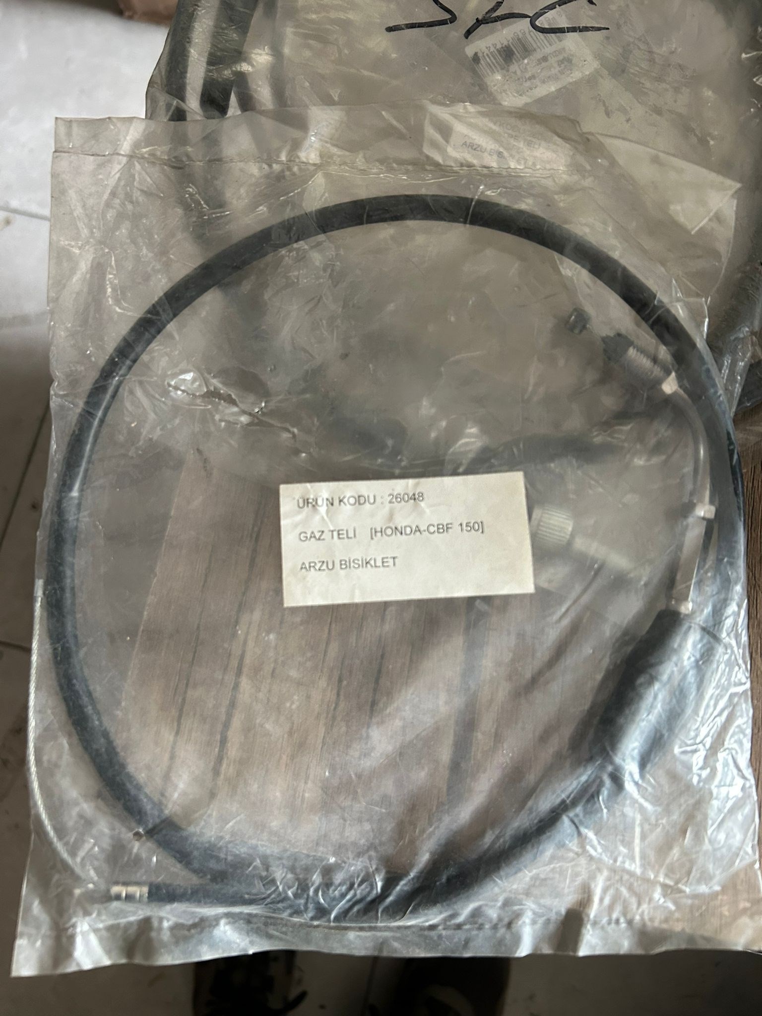 HONDA CBF GAZ TEL