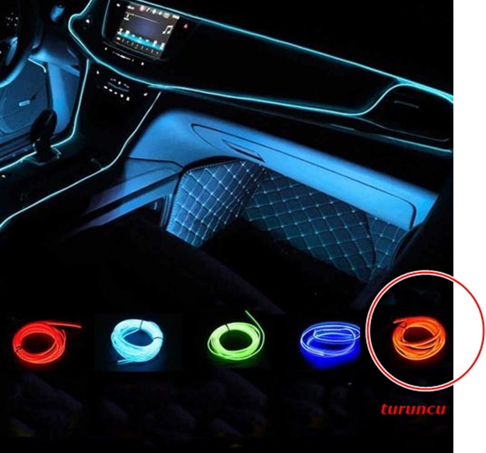 İP NEON LED TURUNCU 2METRE