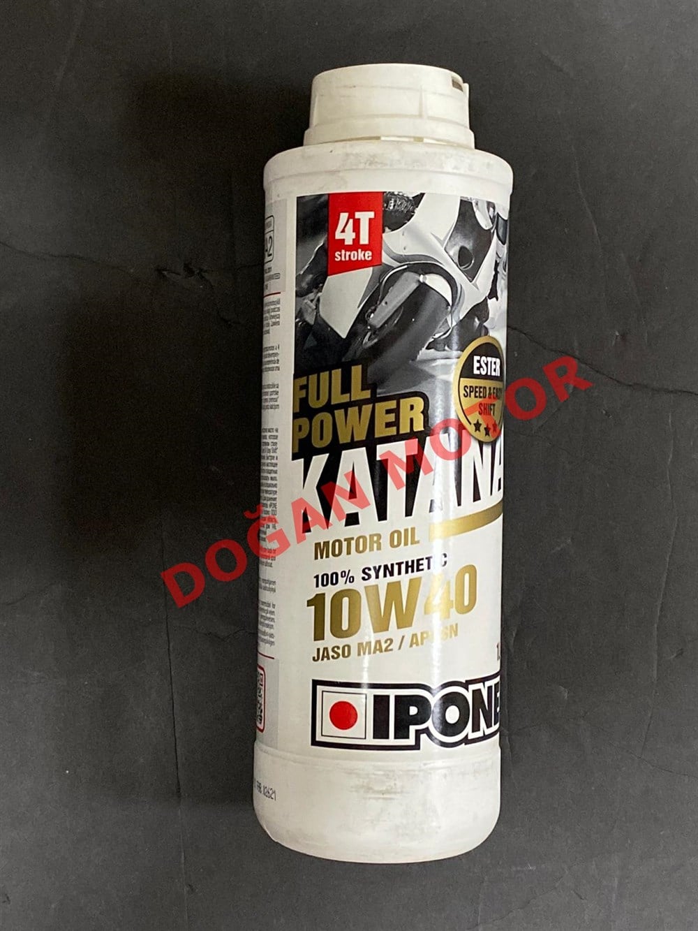 IPONE 10/40 FUL SENTETİK 4T  KATANA MOTORSİKLET YAĞI  ( TÜM MOTORLAR İÇİN ) 
