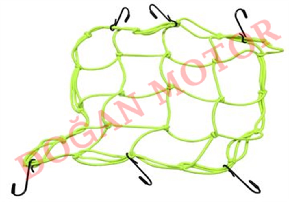 KASK FİLESİ FLORASAN YEŞİL LASTİKLİ KANCALI