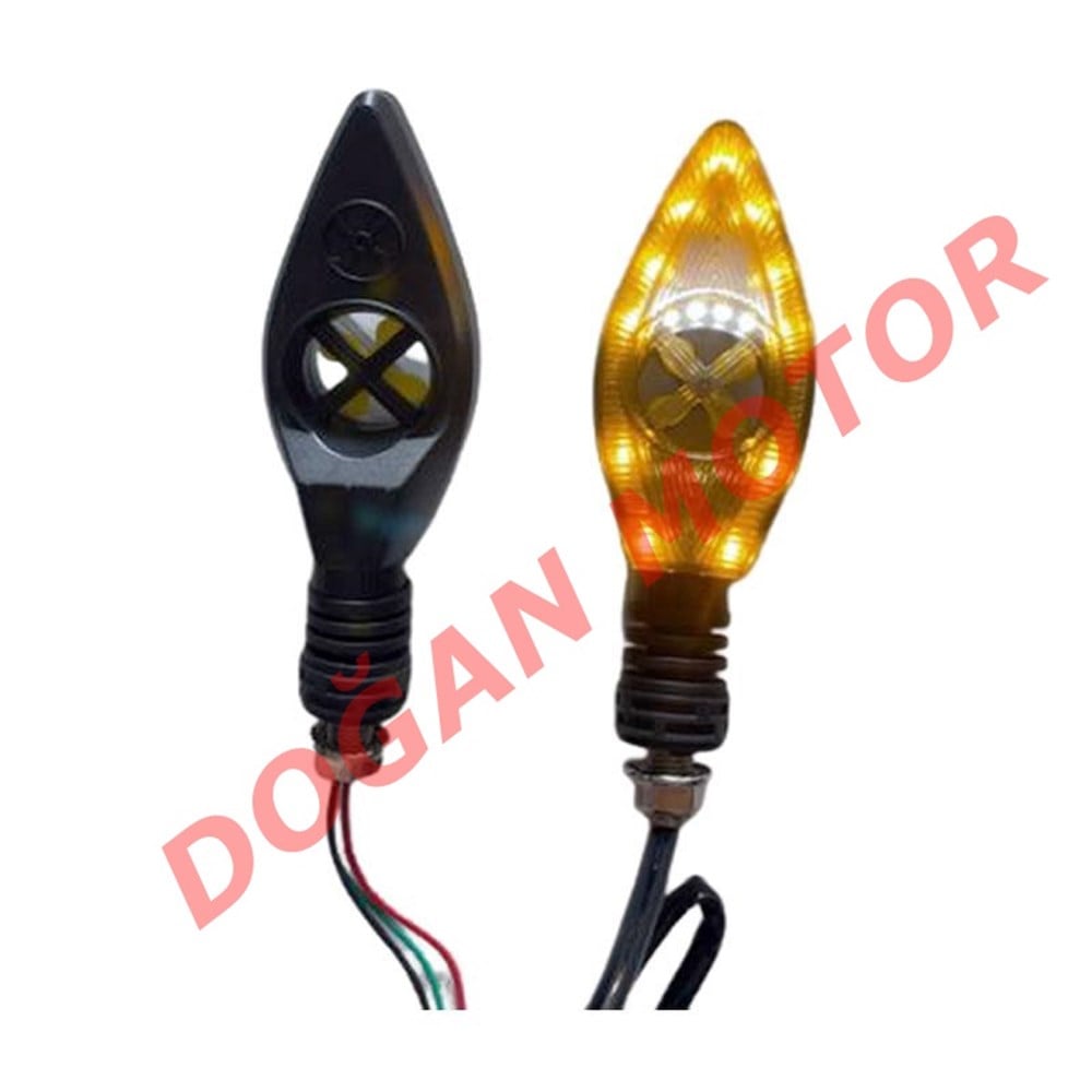 KAYAN SİNYAL YENİ MODEL ( TÜM MOTORLARA UYUMLUDUR ) ÇİFT