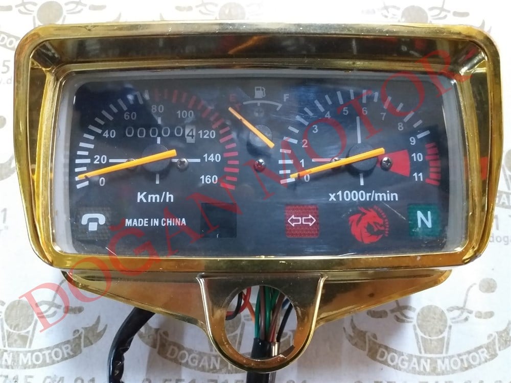 KM SAATİ GOLD KILIFLI ÇİFT TEL