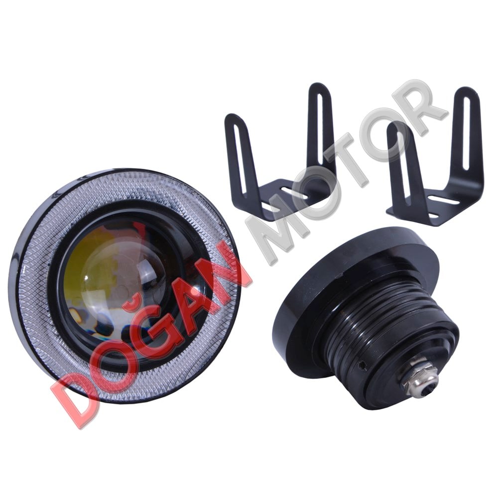 LED ANGELLİ SİS FARI MERCEK  