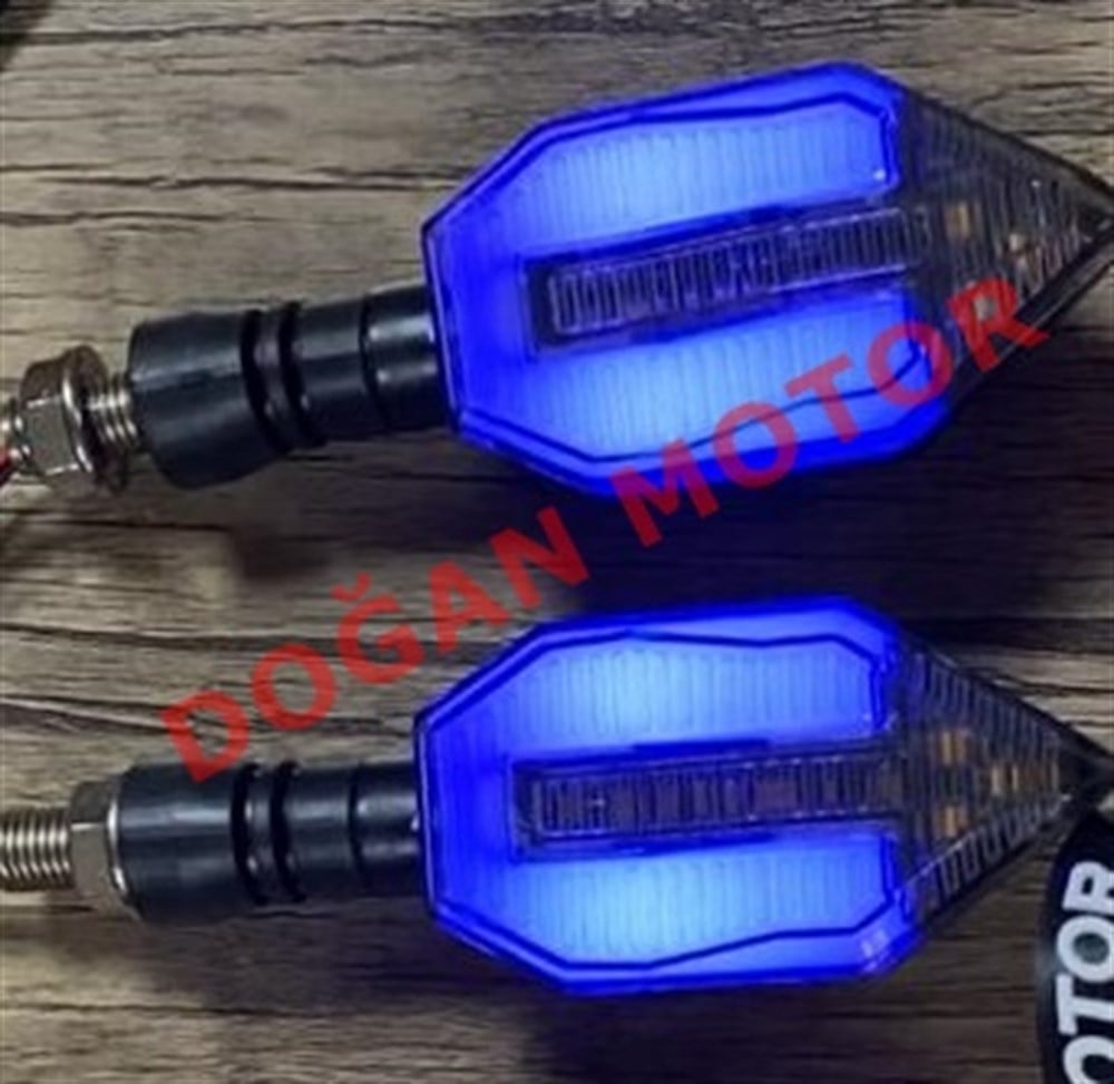 MAVİ PARKLI SİNYAL ( SARI )   YENİ MODEL 