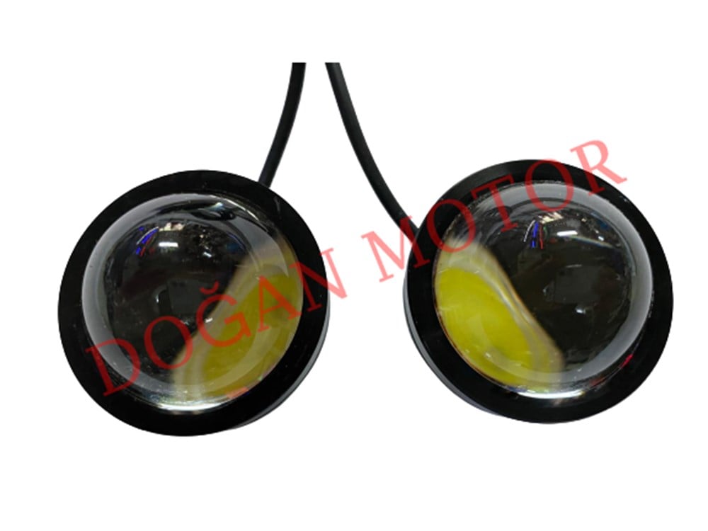 MERCEK LED SİS FARI ÇAKARLI ŞİMŞEK ( ÇAP 40 mm )