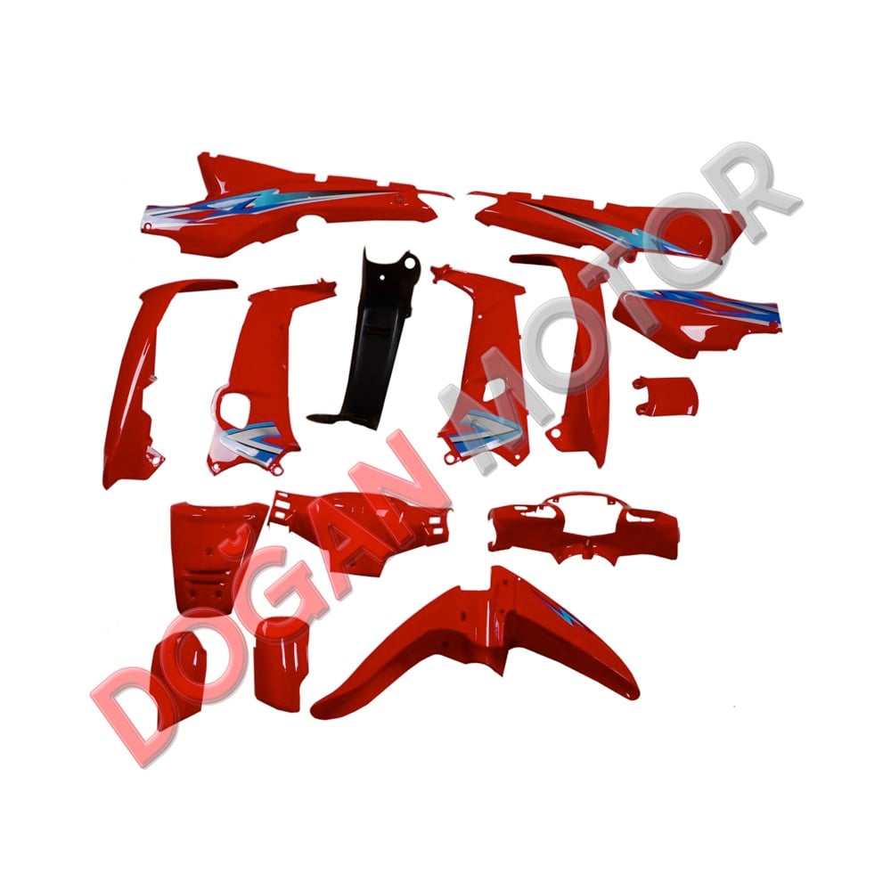 MFH-KH KAPORTA SET  KIRMIZI  CUB