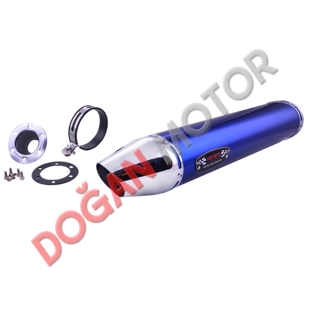 MODİFİYE EGSOZ ARKA UZUN MAVİ MUHTELİF