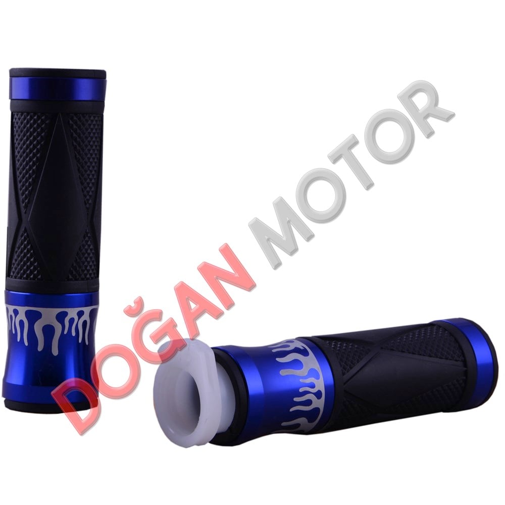 MOTOR ELCİĞİ   ALÜMİNYUM - MAVİ - DESENLİ    GAZ BORUSU DAHİL  ELCİK