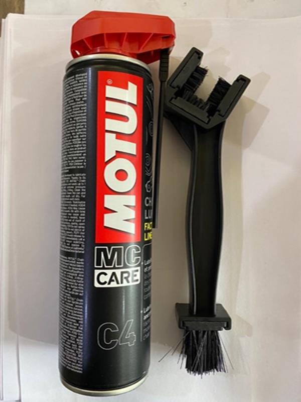 MOTUL C4 ZİNCİR YAĞI + ZİNCİR FIRÇASI SET 