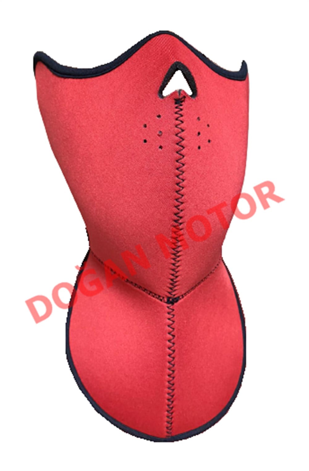 NEOPREN MASKE KIRMIZI-SİYAH ÇİFT TARAFLI
