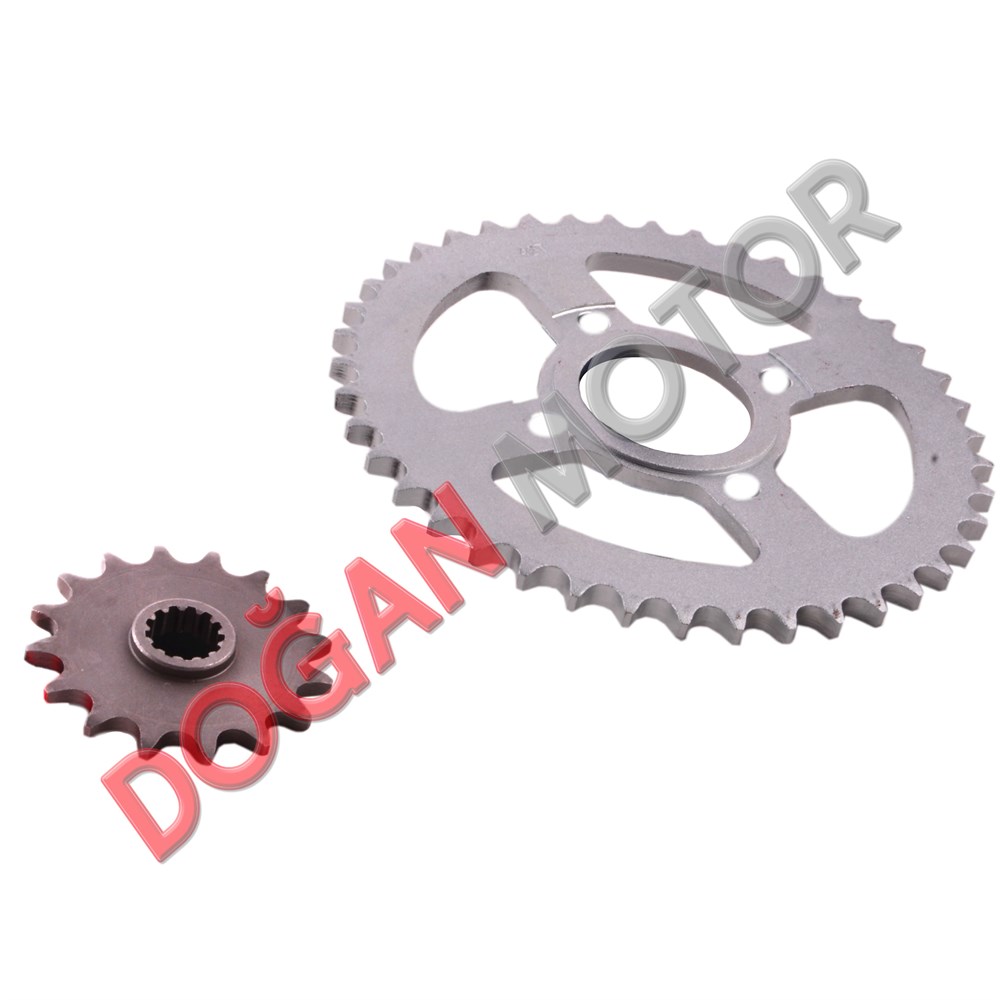 ÖN- ARKA DİŞLİ SET 530 TİGER 250cc