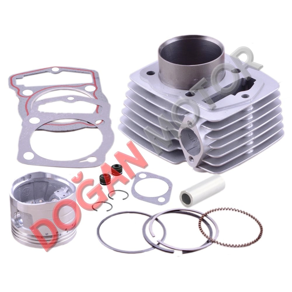 SİLİNDİR KOMPLE 15 PERNO 62,00 mm  EKS. ZİNCİRLİ MODEL UZUN PİSTON  CG