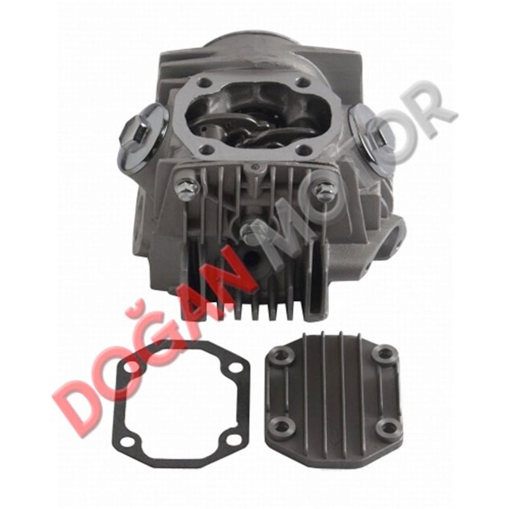 SİLİNDİR ÜST KAPAK KOMPLE 110cc CUB DQ SUBAP KATALİZATÖR ÇIKIŞLI 