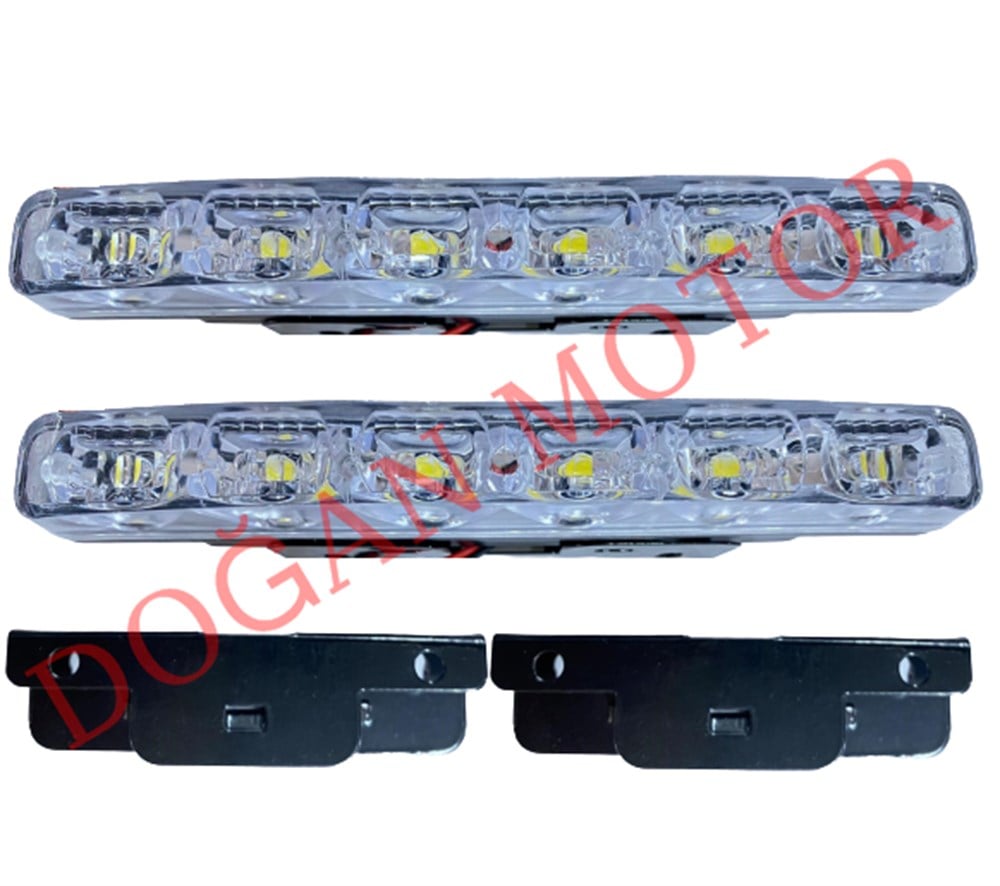 SİS FARI (15 cm 6 LEDLİ ) BEYAZ GÜÇLÜ IŞIK
