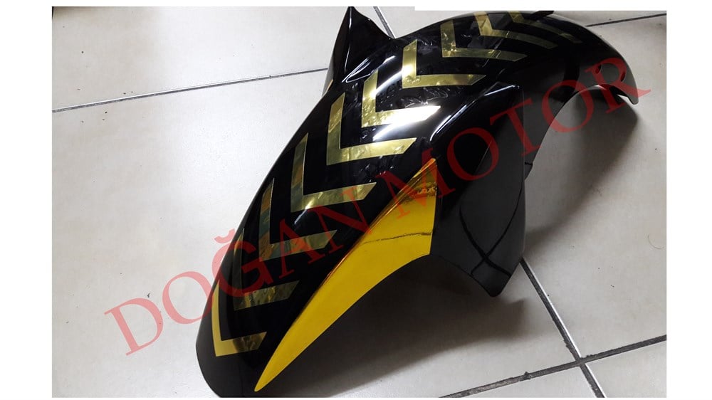 SİYAH YBR ÇAMURLUK GOLD STİCKER+OK  MODELLİ