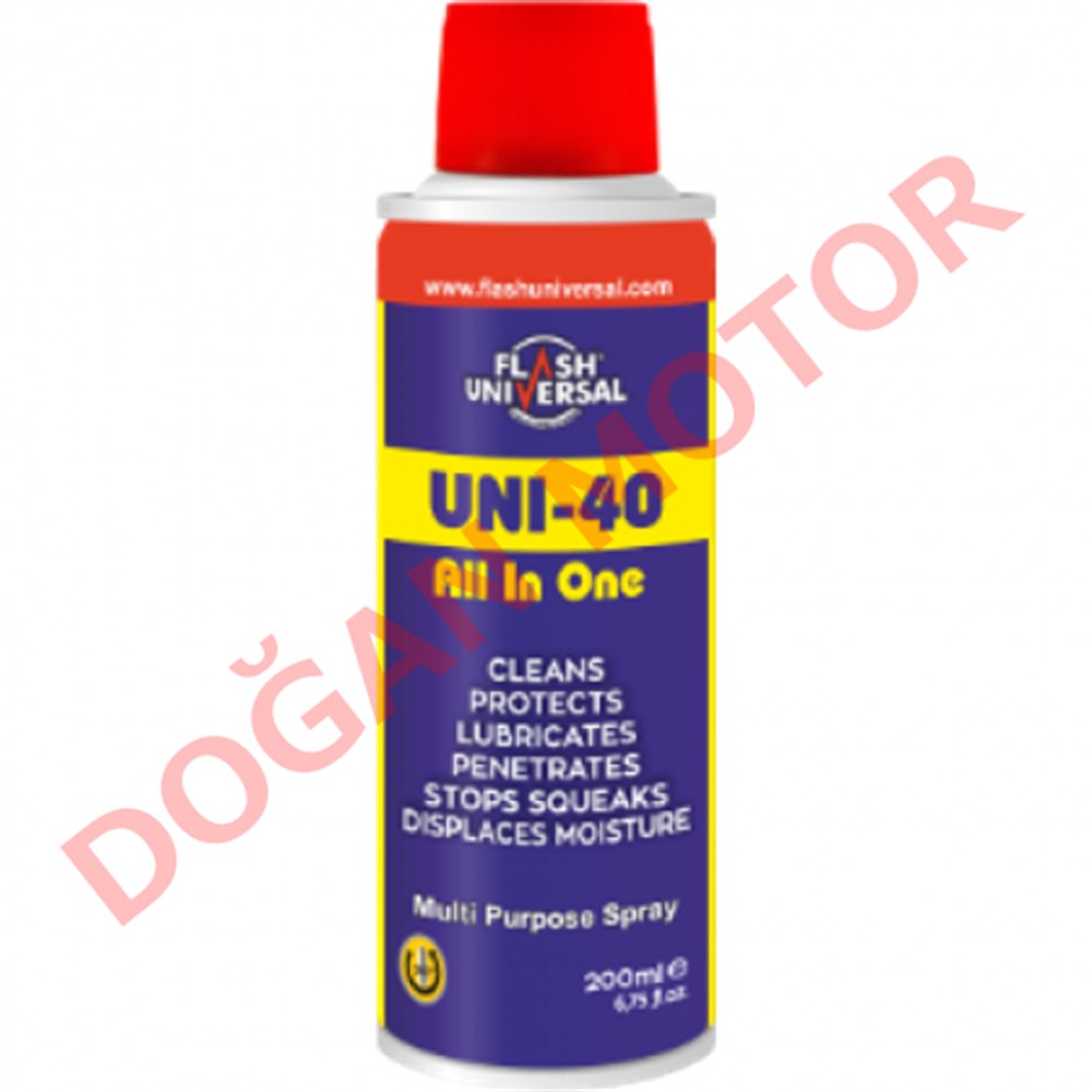 UNİ40 GENEL AMAÇLI YAĞLAYICI SPREY KÜÇÜK BOY