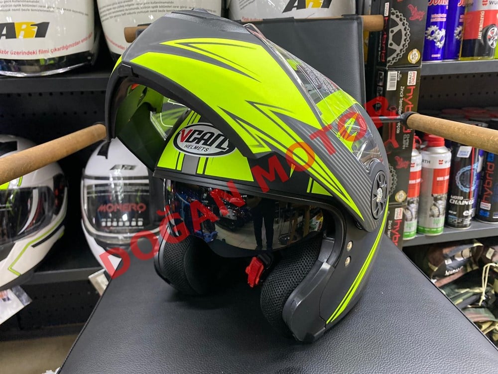 VCAN ÇENE AÇILIR VİZÖRLÜ KASK 