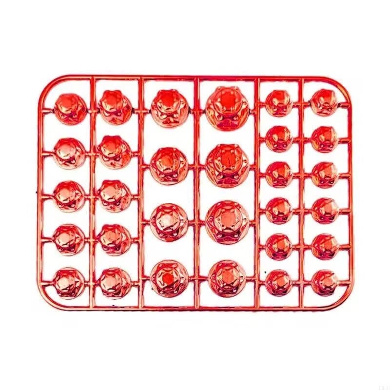 VİDA KAPAPI PLASTİK SET ( VİDA KAPAK) KIRMIZI