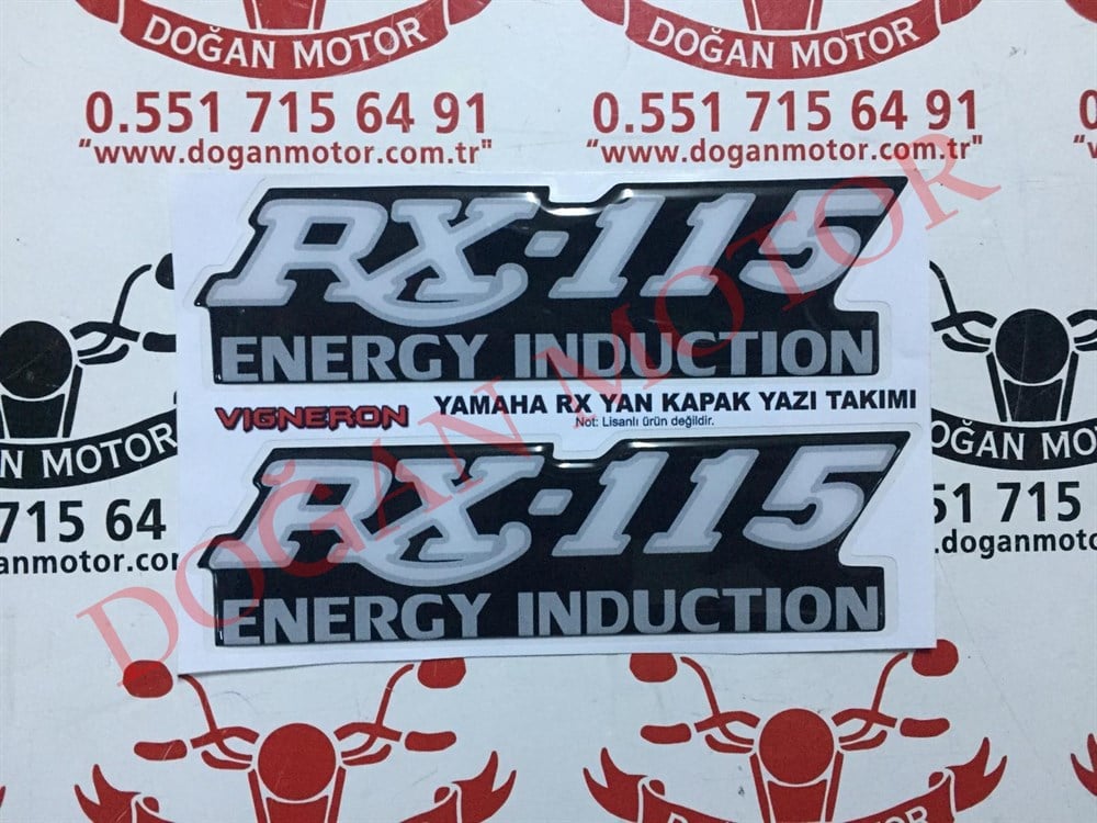 YAN KAPAK YAZISI  CG 250
