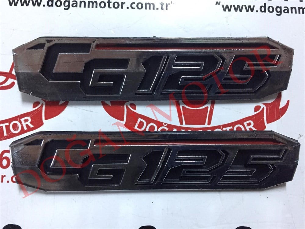 YAN KAPAK YAZISI CG 125