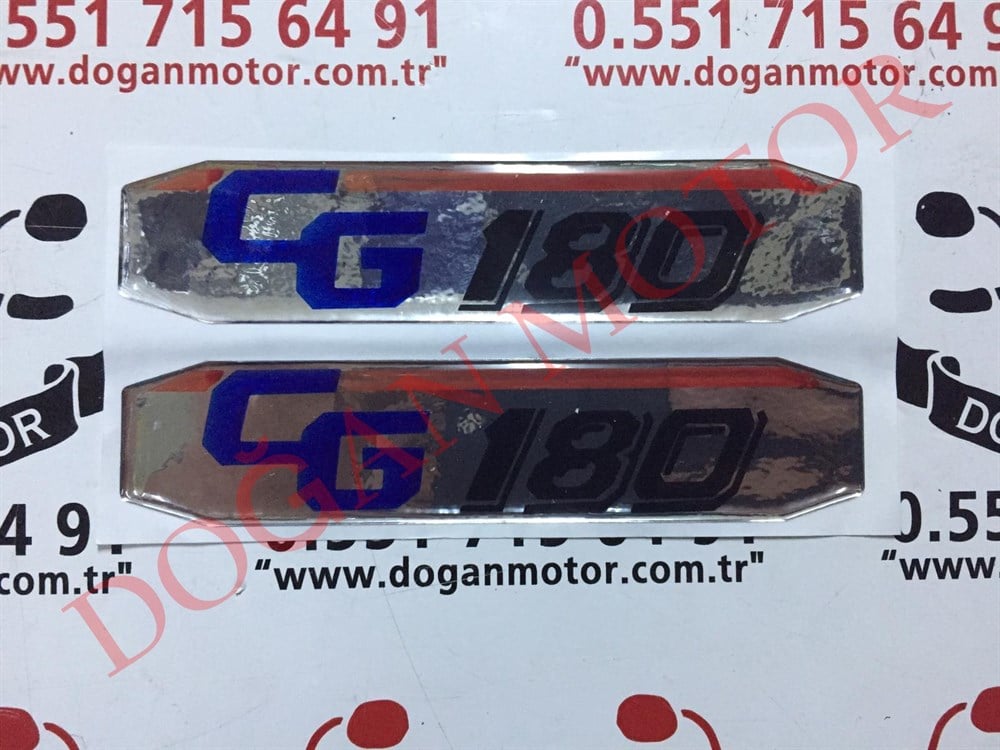 YAN KAPAK YAZISI CG 180