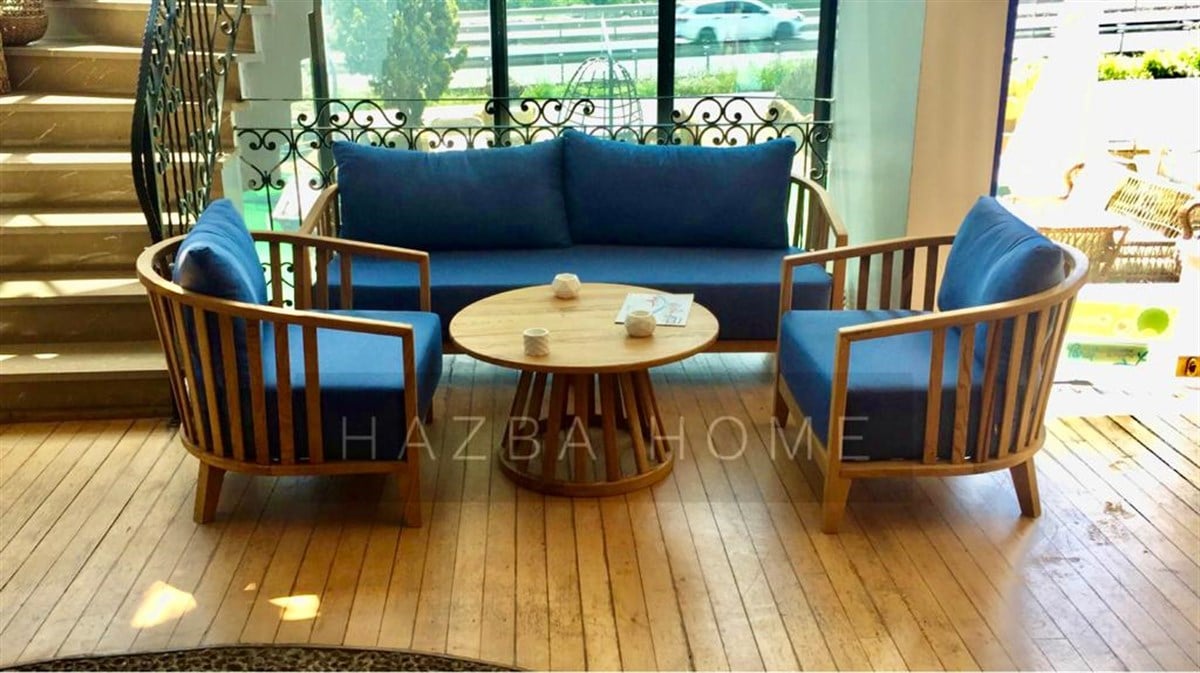 Minderli Bahçe Mobilyası