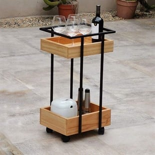 Mini Kutulu Servis Arabası