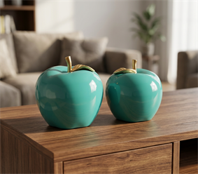 SIRLI SERAMİK İKİLİ ELMA