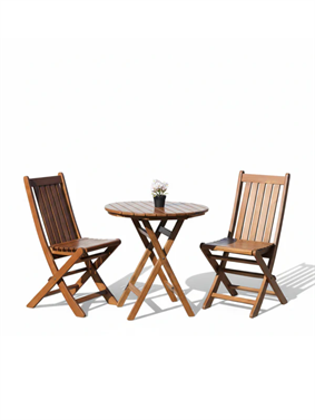 West Balkon Çay Oturma Seti (3 Parça)