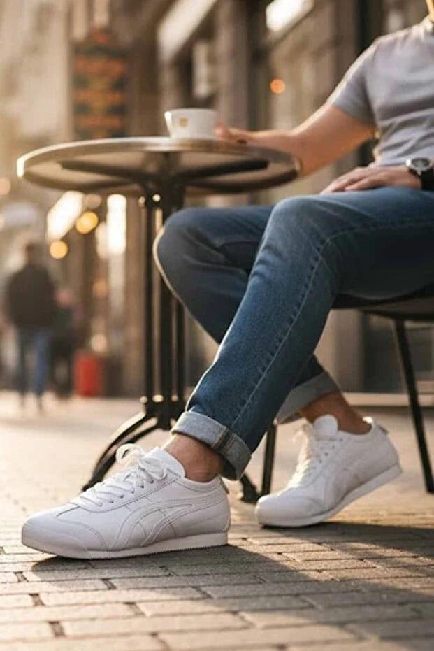eTayger E-2015-2062 Beyaz Beyaz Unisex Sneaker Spor Ayakkabı