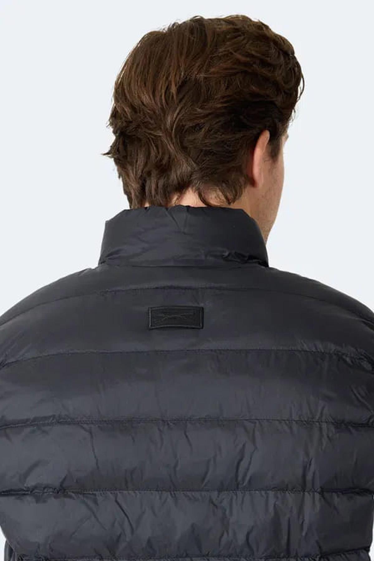 Slazenger BARROS Erkek Şişme Yelek Siyah