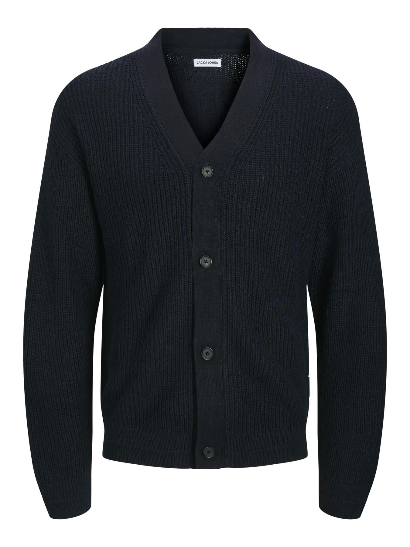 Jack & Jones JJCONNOR Knit Cardigan Koyu Lacivert Renk Hırka 12278960