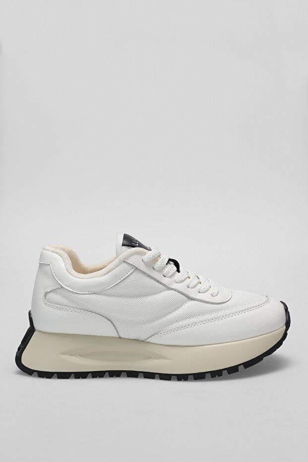 Lufian Sia Beyaz Kadın Sneaker Ayakkabı 122230016