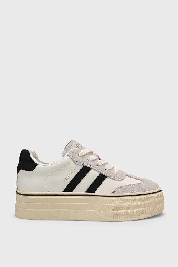 Lufian Angela Beyaz Kadın Sneaker Ayakkabı 121230025