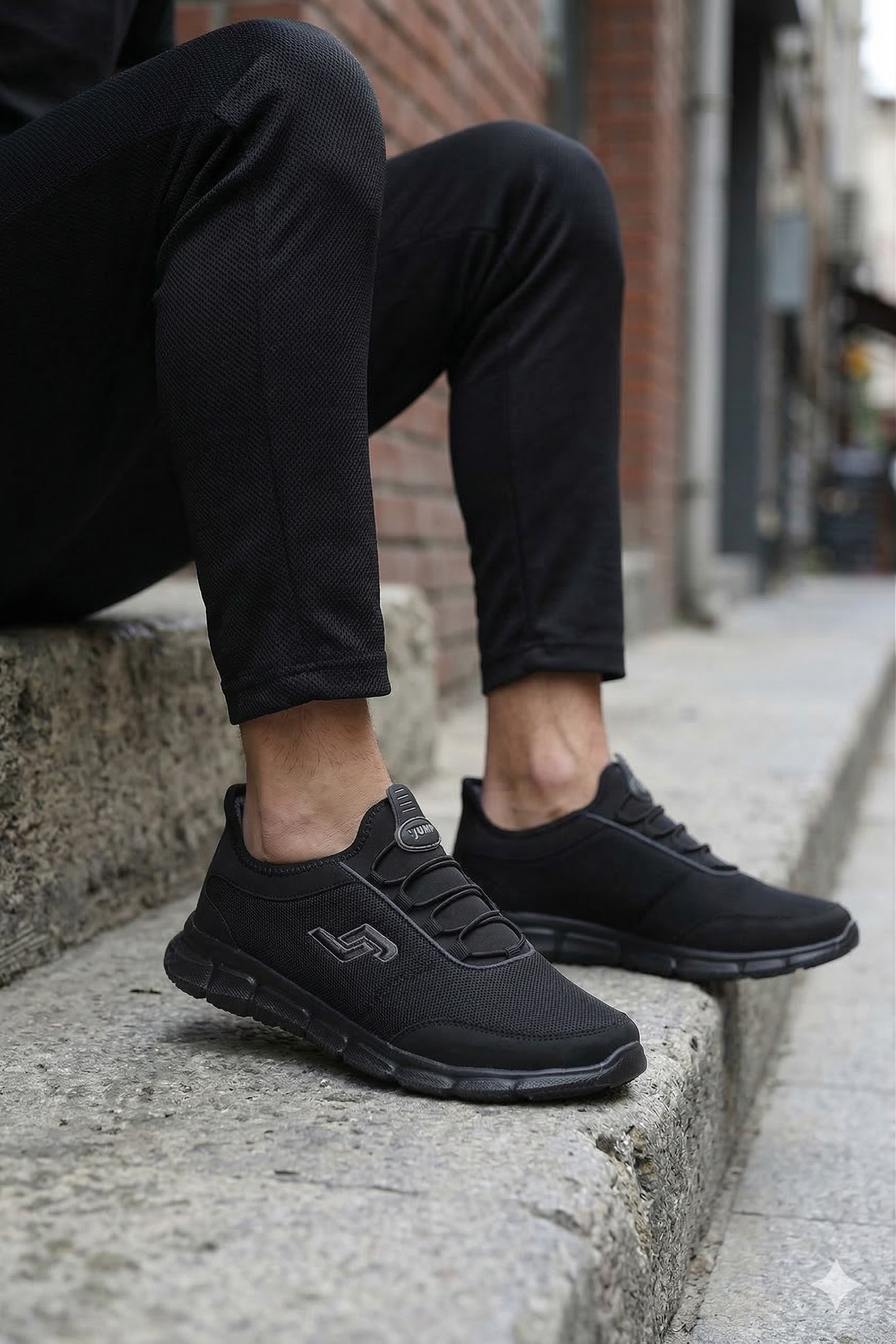 Jump 15529 Siyah Erkek Spor Ayakkabı