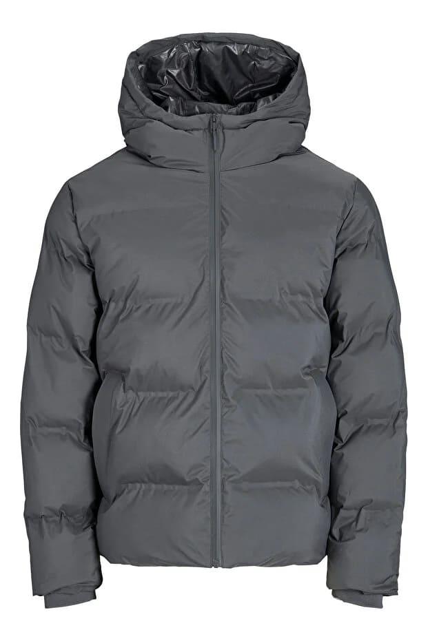 Jack & Jones JJKAITO PUFFER JACKET BF Erkek Mont Koyu Gri 12282300